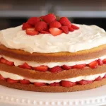 Strawberry Trifle Cake